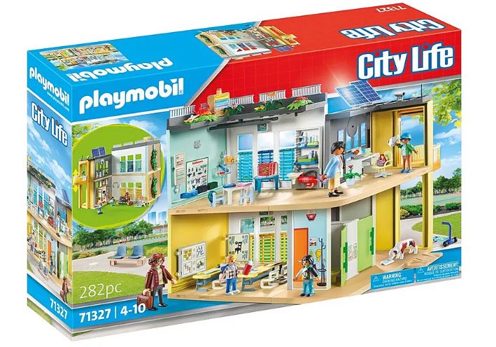 PLAYMOBIL CITY LIFE - FURNISHED SCHOOL #71327