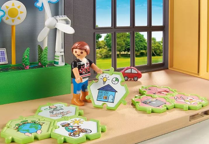 PLAYMOBIL CITY LIFE - CLASSE ÉDUCATIVE SUR L'ÉCOLOGIE #71331