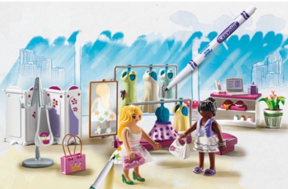 PLAYMOBIL COLOR - FASHION BOUTIQUE #71372
