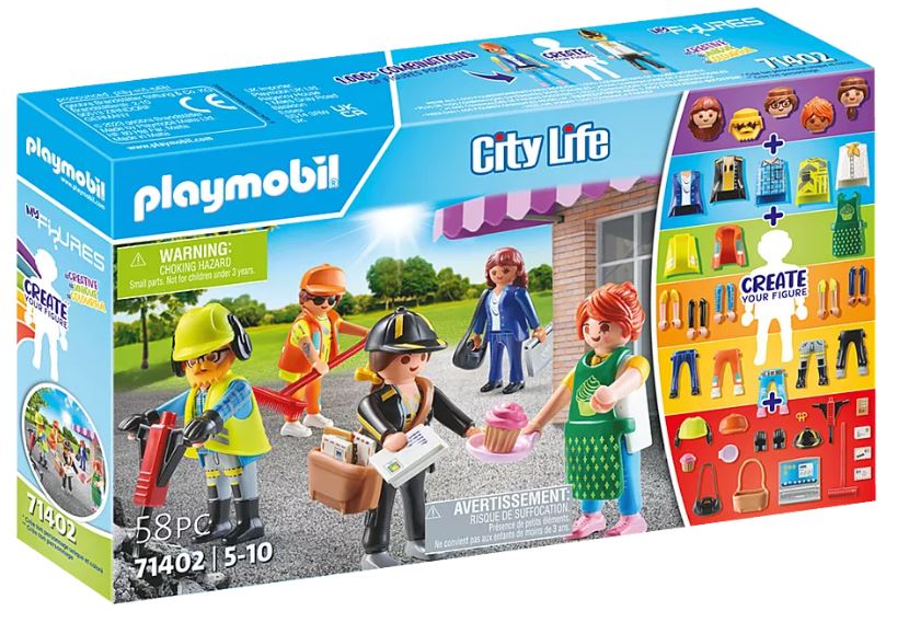 PLAYMOBIL CITY LIFE - MY FIGURES - MÉTIERS #71402