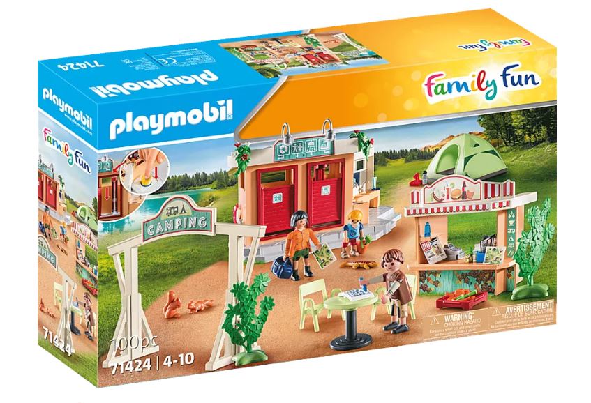 PLAYMOBIL FAMILY FUN CAMPING - THE CAMPSITE #71424