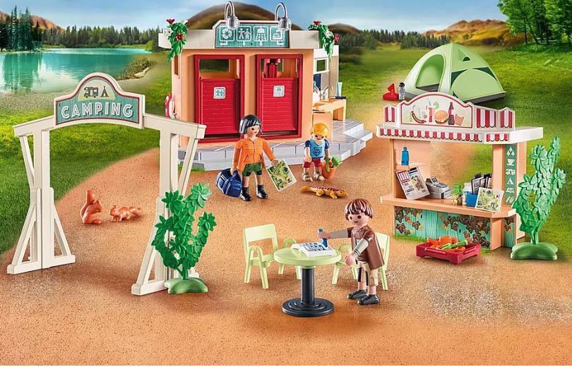 PLAYMOBIL FAMILY FUN CAMPING - THE CAMPSITE #71424