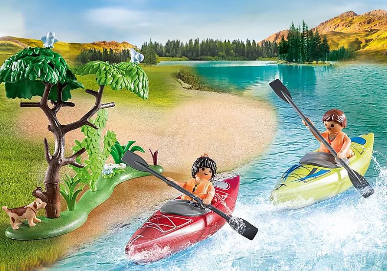 PLAYMOBIL FAMILY FUN CAMPING - FAMILLE ET TENTE #71425