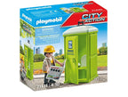 PLAYMOBIL CITY LIFE - TOILETTE PORTATIVE #71435