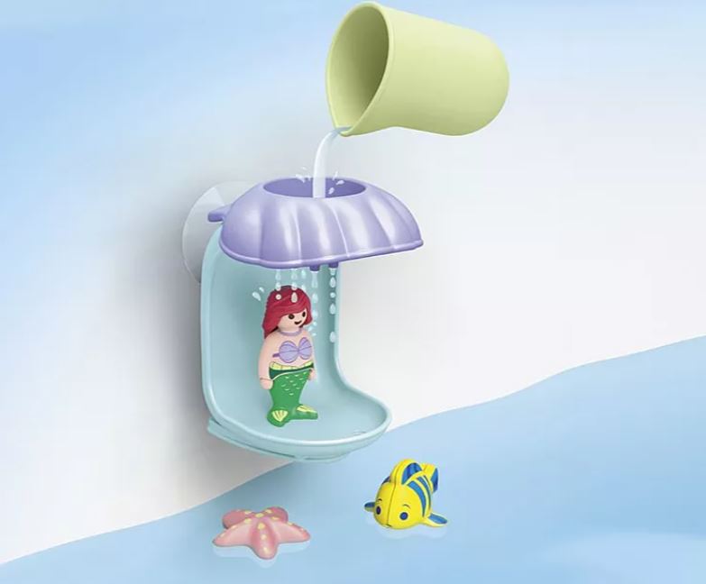 PLAYMOBIL JUNIOR - DISNEY AQUA LA DOUCHE COQUILLAGE D'ARIEL #71460