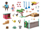 PLAYMOBIL MY LIFE - CHICKEN COOP AND GARDEN #71510