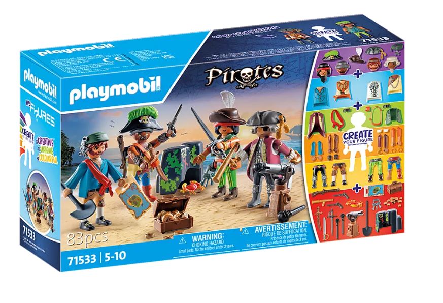 PLAYMOBIL PIRATES - MY FIGURES - PIRATES #71533