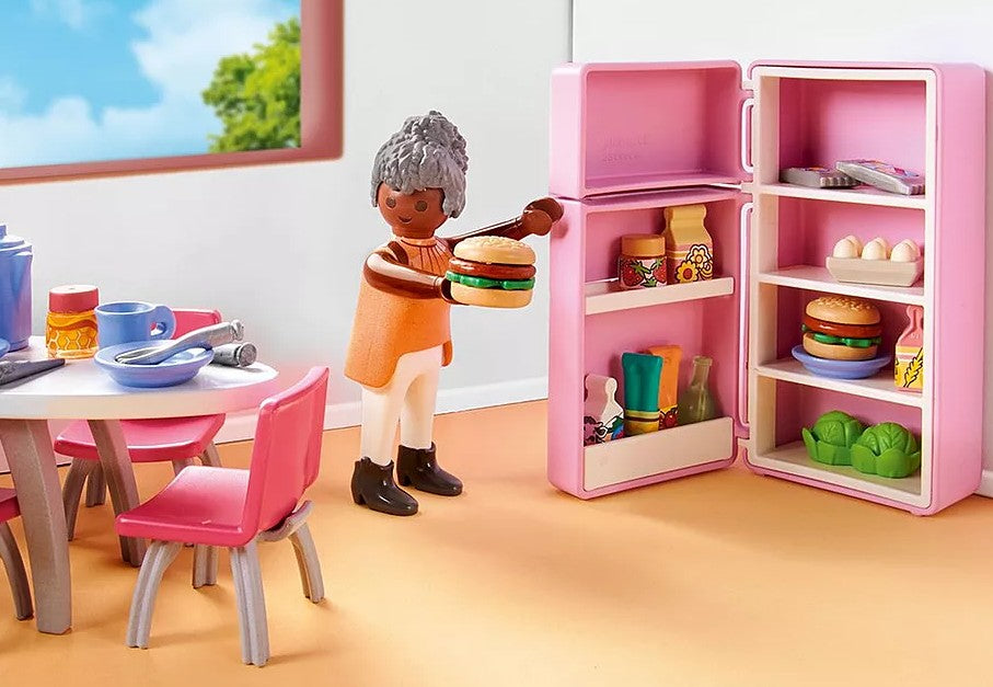 PLAYMOBIL MY LIFE - KITCHEN WITH ISLAND #71608