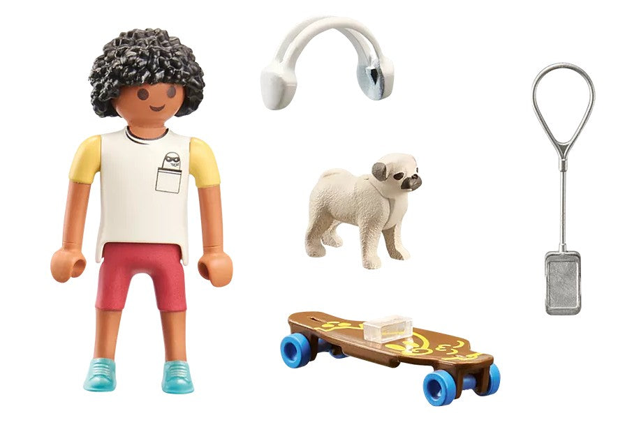 PLAYMOBIL MY LIFE - ADOLESCENT AVEC CHIEN #71612