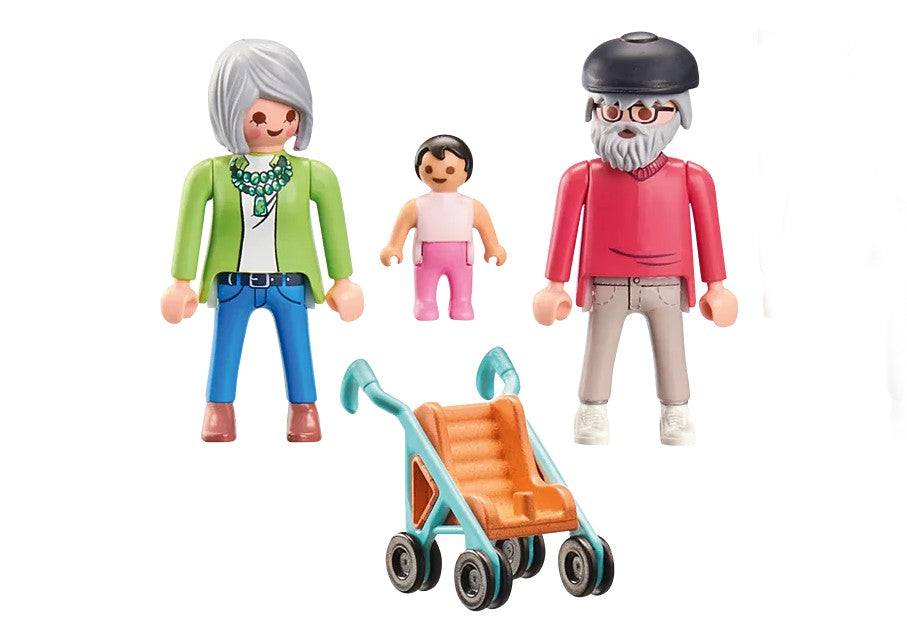 PLAYMOBIL MY LIFE - GRANDS-PARENTS AVEC BÉBÉ #71613