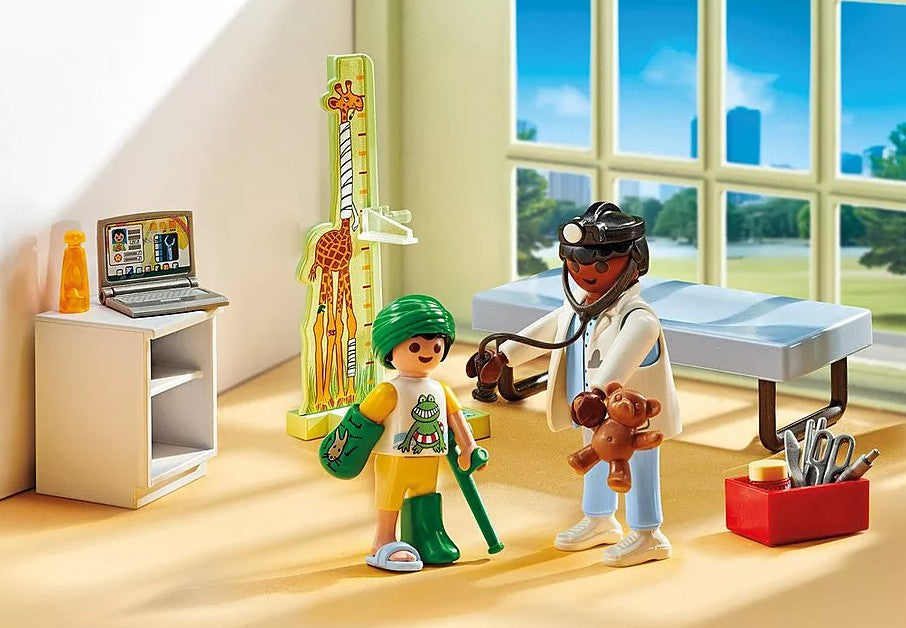 PLAYMOBIL CITY LIFE - PÉDIATRE AVEC ENFANT #71619