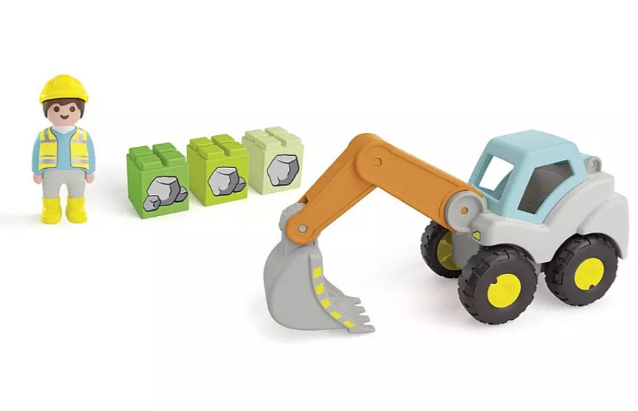 PLAYMOBIL JUNIOR - PELLETEUSE (EXCAVATRICE) #71684