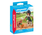*** PLAYMOBIL SPECIAL PLUS - FERMIÈRE AVEC CHEVRE, CHEVREAU ET ACCESSOIRES #71759