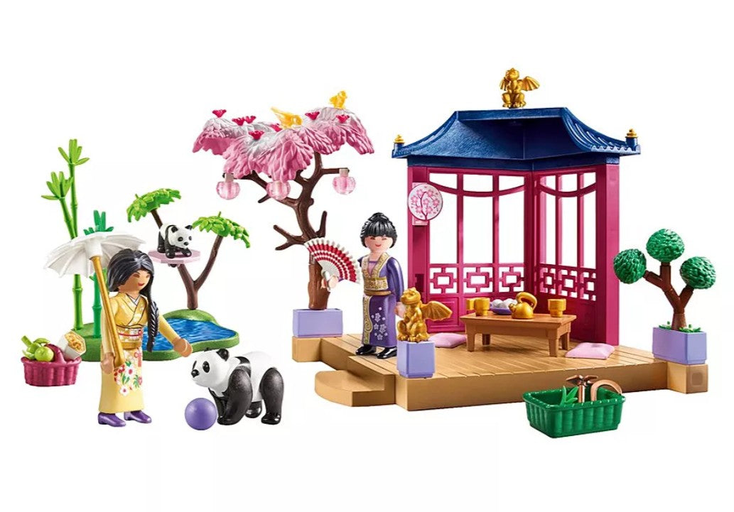 PLAYMOBIL MY LIFE - JARDIN ASIATIQUE ET PANDAS #71762