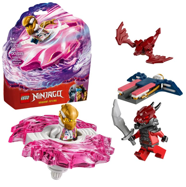 LEGO NINJAGO - LA TOUPIE SPINJITZU DU DRAGON DE SORA #71824