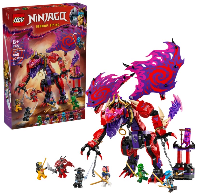 LEGO NINJAGO - THUNDERFANG, THE CHAOS DRAGON #71832