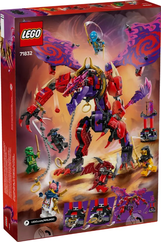 LEGO NINJAGO - THUNDERFANG, THE CHAOS DRAGON #71832