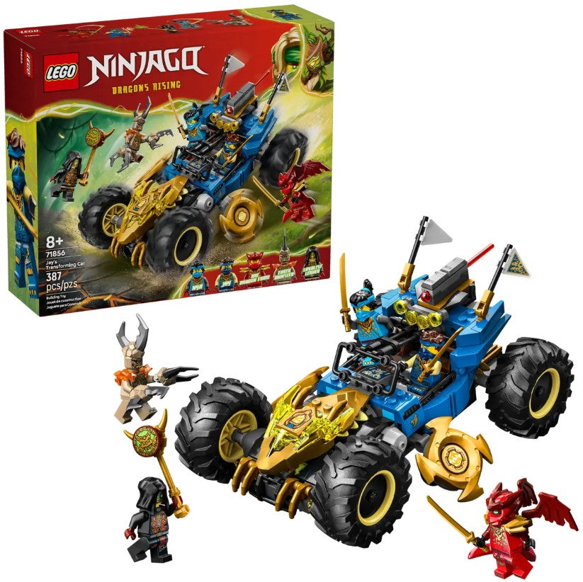 LEGO NINJAGO - JAY'S TRANSFORMING MECH BIKE #71856