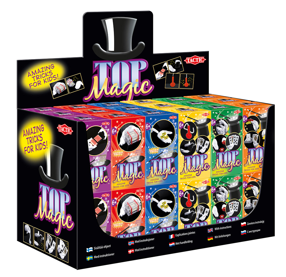 TOP MAGIC- PETIT COFFRET TOUR DE MAGIE BILINGUE ASST