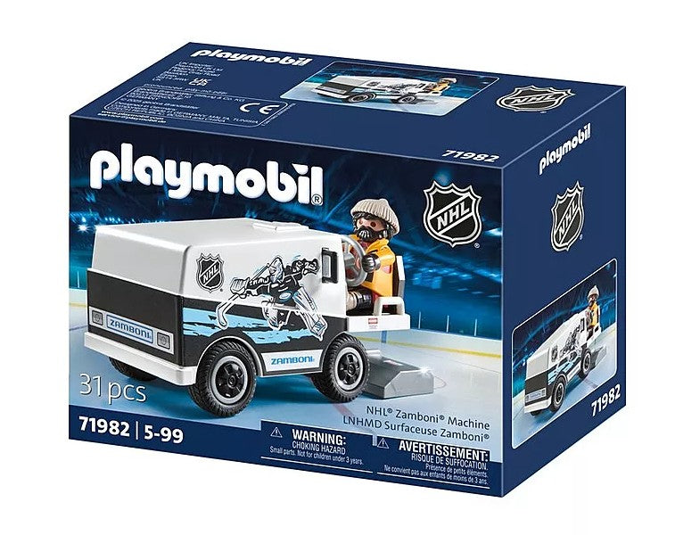 PLAYMOBIL NHL - ZAMBONI ICE RESURFACER #71982