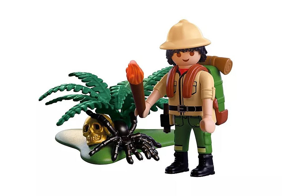 PLAYMOBIL SPECIAL PLUS - AVENTURIER & ARAIGNÉE #72033