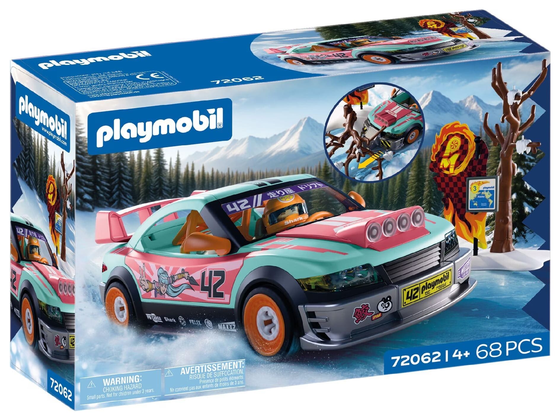 PLAYMOBIL OFFROAD CARS - VOITURE TOUT-TERRAIN #72062