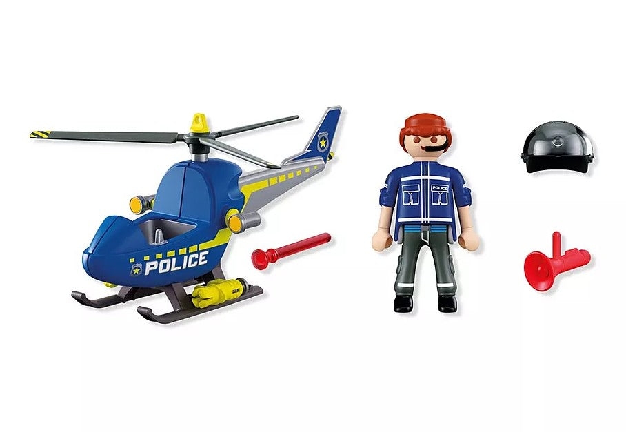 PLAYMOBIL CITY ACTION - POLICE HELICOPTER #72080