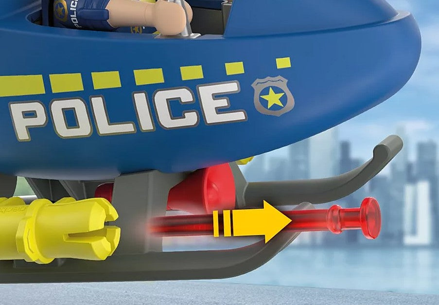 PLAYMOBIL CITY ACTION - POLICE HELICOPTER #72080
