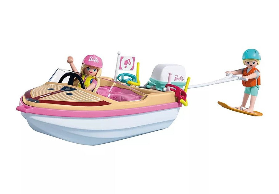 PLAYMOBIL BARBIE - BOAT & WAKEBOARD #72122