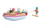 PLAYMOBIL BARBIE - BOAT & WAKEBOARD #72122