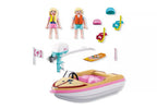 PLAYMOBIL BARBIE - BOAT & WAKEBOARD #72122