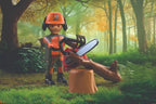 PLAYMOBIL SPECIAL PLUS - OUVRIER FORESTIER AVEC TRONÇONNEUSE #72150