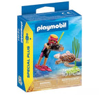 PLAYMOBIL SPECIAL PLUS - PLONGEUSE AVEC TORTUE #72151