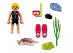 PLAYMOBIL SPECIAL PLUS - PLONGEUSE AVEC TORTUE #72151