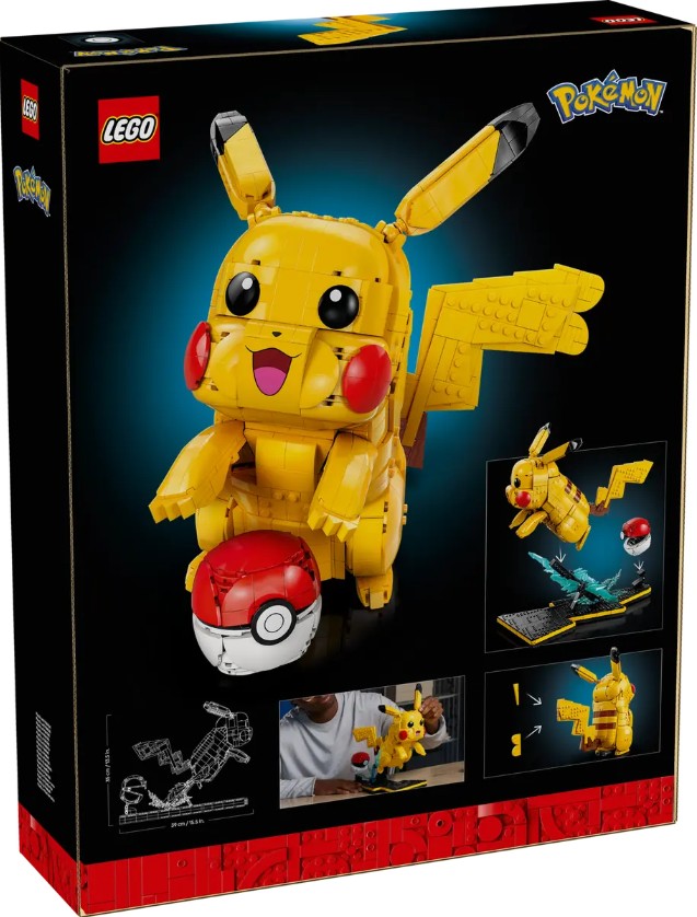 LEGO POKÉMON - PIKACHU AND POKÉ BALL #72152