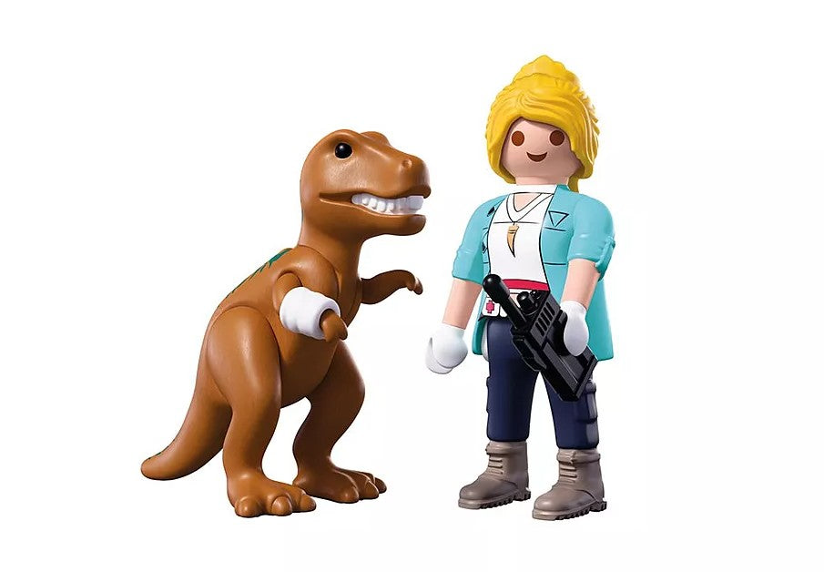 PLAYMOBIL DUO PACK - TYRANNOSAURE ET EXPLORATRICE #72172