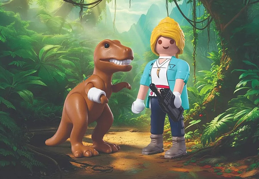PLAYMOBIL DUO PACK - TYRANNOSAURE ET EXPLORATRICE #72172