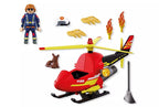 PLAYMOBIL ACTION HEROES - HÉLICOPTÈRE DE POMPIERS #72196