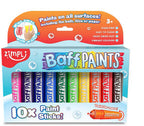 ZIMPLI - BAFF CRAYONS PAQUET DE 10 POUR LE BAIN