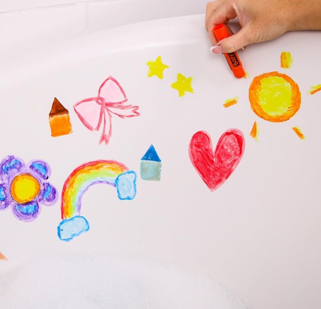 ZIMPLI - BAFF CRAYONS PAQUET DE 10 POUR LE BAIN