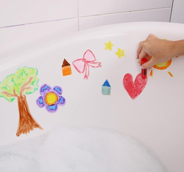 ZIMPLI - BAFF CRAYONS PAQUET DE 10 POUR LE BAIN