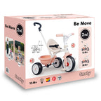 SMOBY - TRICYCLE BE MOVE ROSE (PORTEUR)