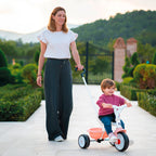 SMOBY - TRICYCLE BE MOVE ROSE (PORTEUR)
