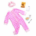 ENSEMBLE VÊTEMENTS OG - PYJAMA ROSE AVEC CÉRÉALES POUR OG