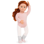 OG LUXURY CLOTHES SET - "OPENING NIGHT" LEOTARD, TUTU AND TIGHTS FOR 18-INCH DOLL