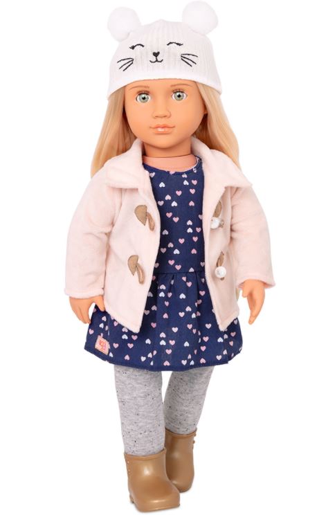 ENSEMBLE VÊTEMENTS DE LUXE OG - "JOYEUSEMENT FROID" POUR POUPÉE DE 18"(46CM)