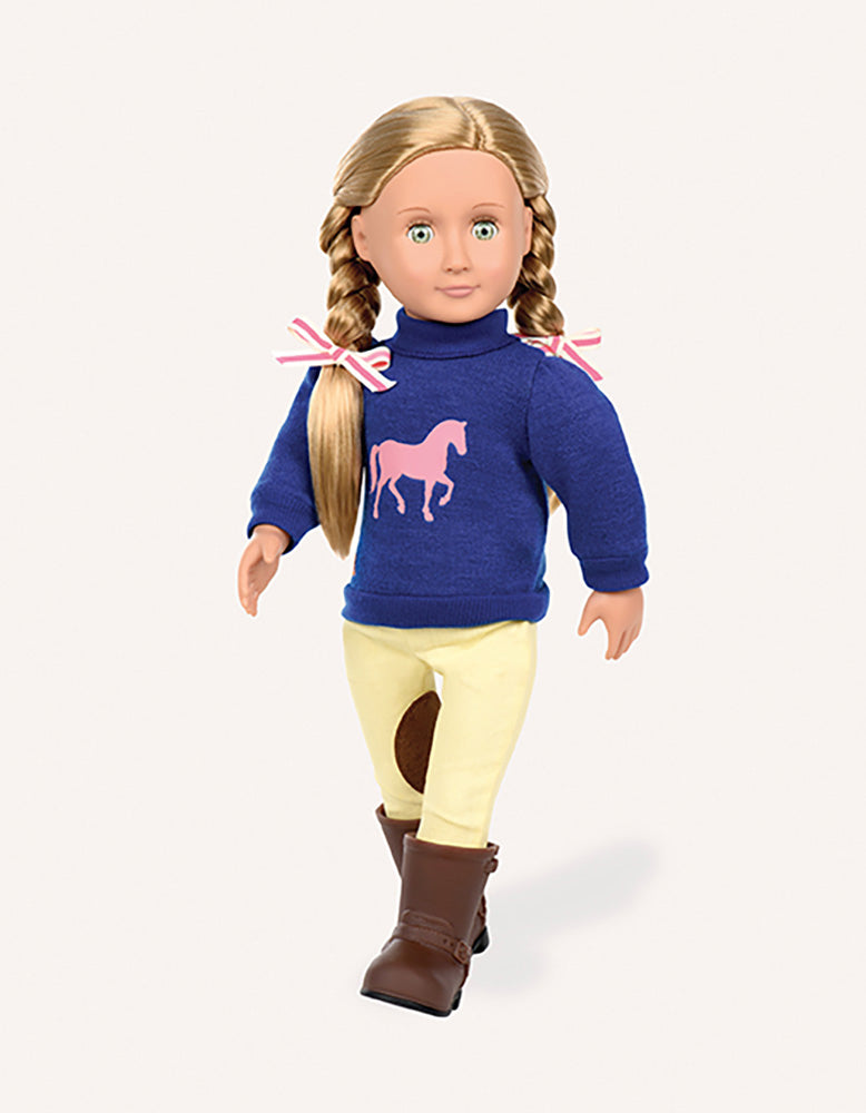 POUPÉE OG MONTANA FAYE GILET BLEU