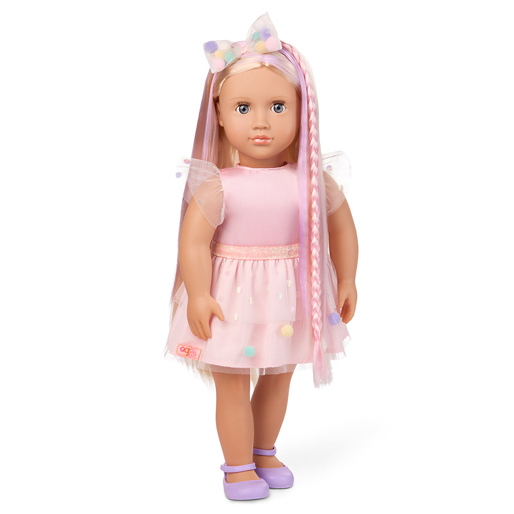 POUPÉE OG CHEVEUX - AMARA 46 CM (18")