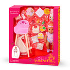 ACCESSOIRE OG PETITE SOEUR - COFFRET BÉBÉ EMILIA ET REPAS 39 CM (15")