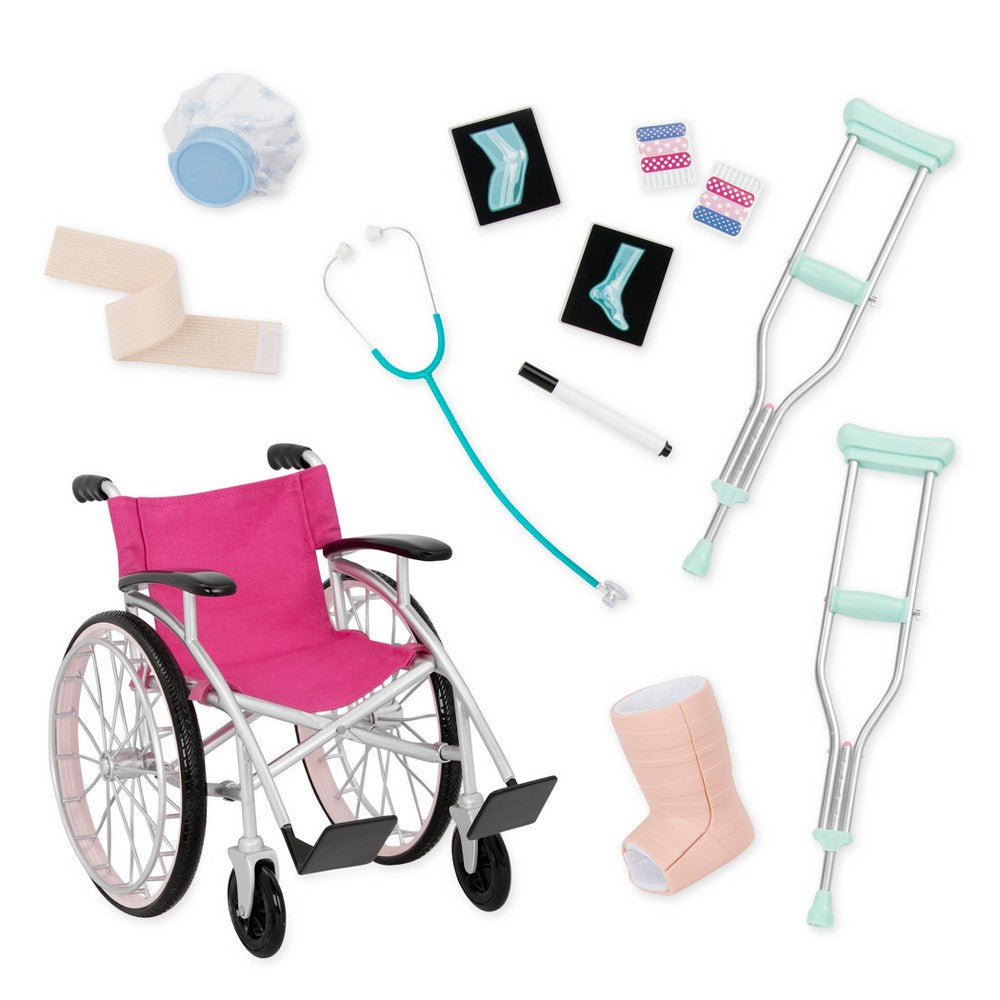 ACCESSOIRES DE LUXE OG - EN ROUTE VERS LA GUÉRISON POUR POUPÉE DE 46 CM